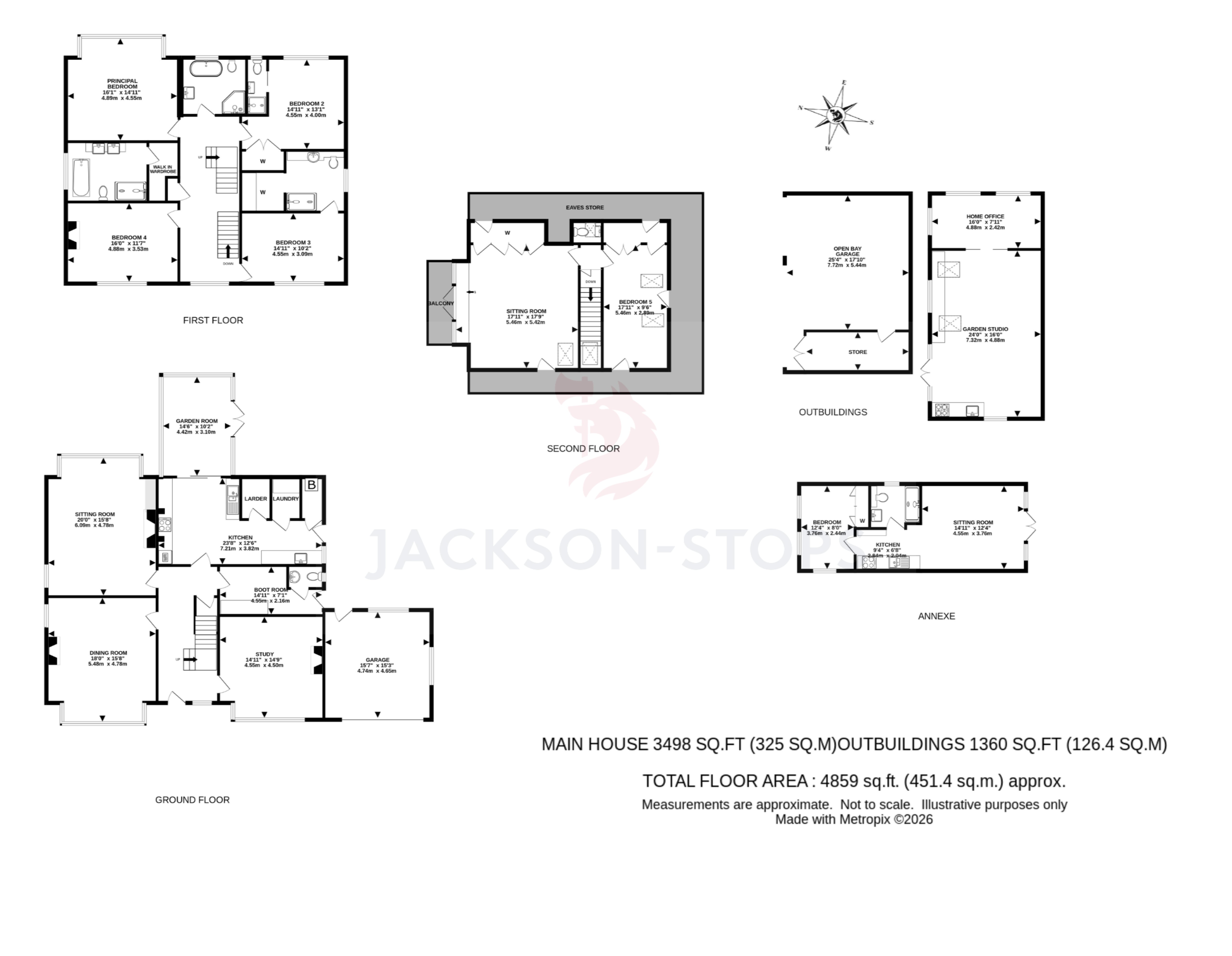 Woodlands Farm,, Rusper Road, Dorking floorplan