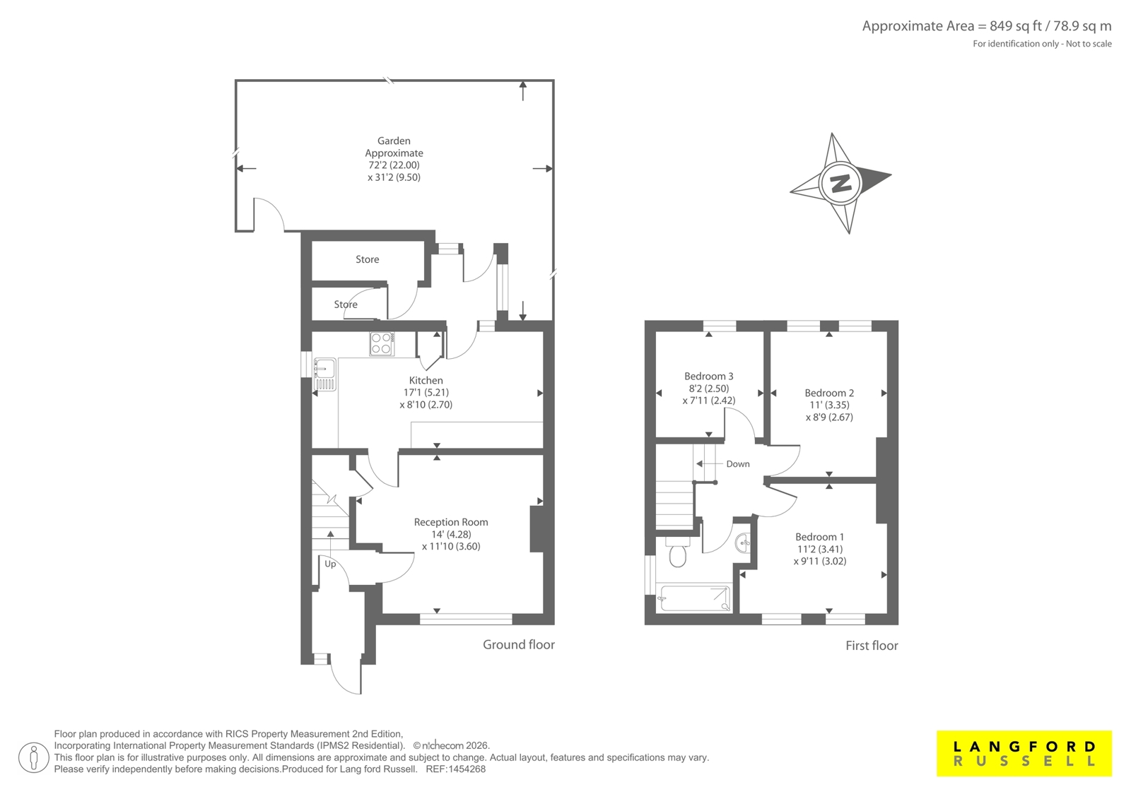 5, Carleton Place, Dartford floorplan