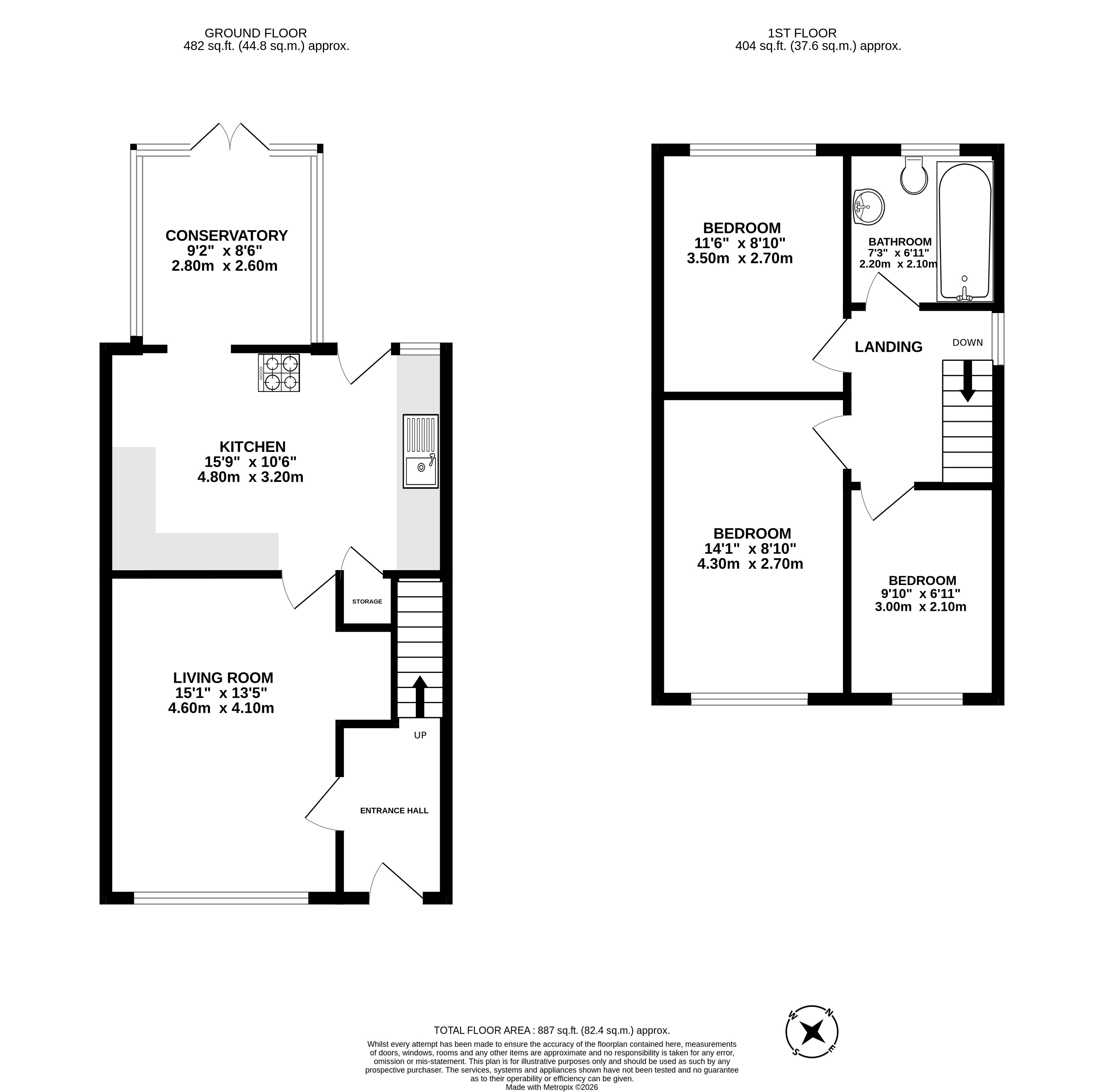 40, Costa Way, Pickering floorplan
