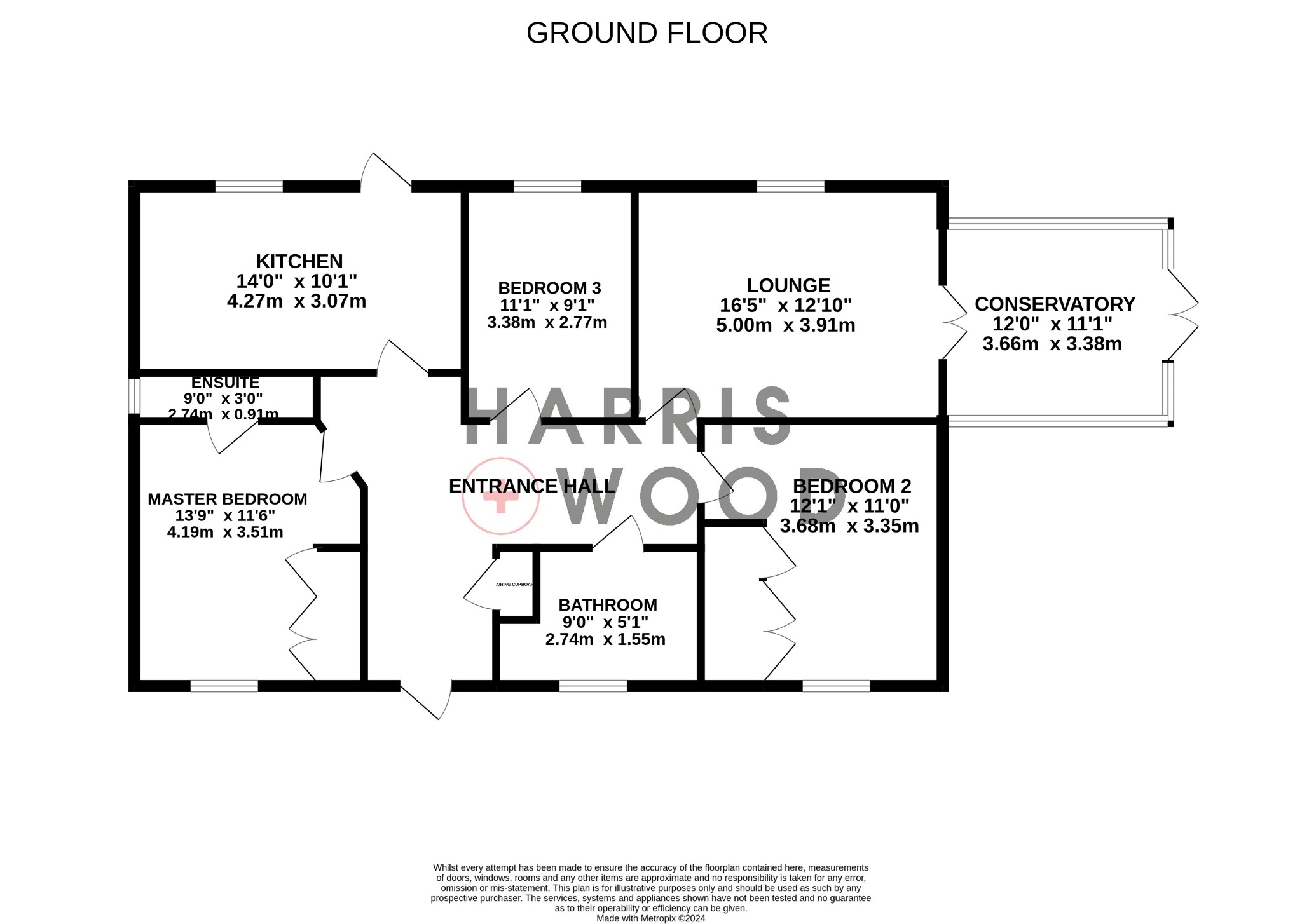 21, Clacton Road, Colchester floorplan