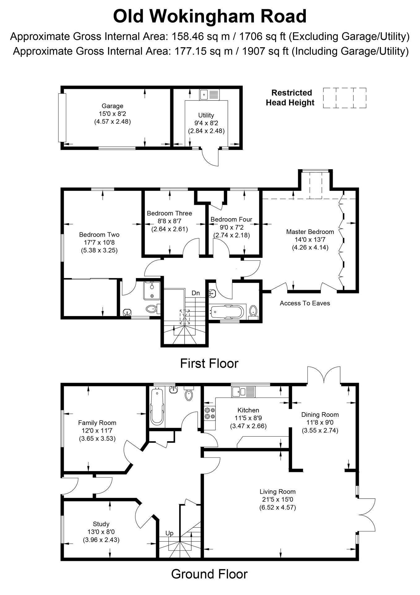 4 Bedrooms  for sale in Old Wokingham Road, Crowthorne, Berkshire RG45