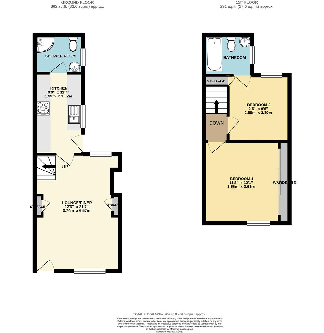 3, Napier Street, Cambridge floorplan