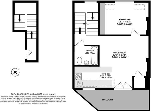 300c, High Road, London floorplan