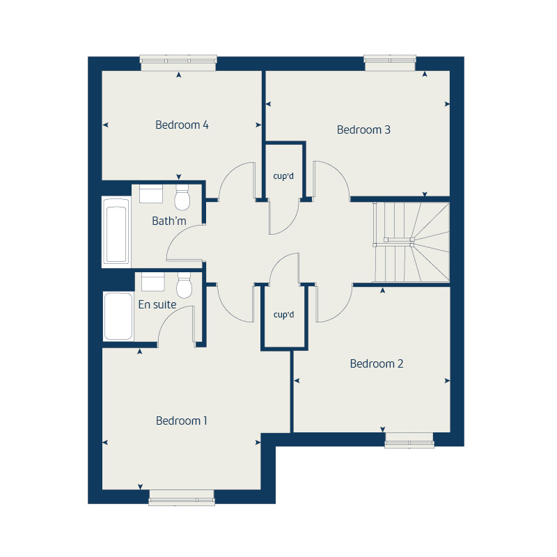 54, Rutherford Road, Wantage floorplan