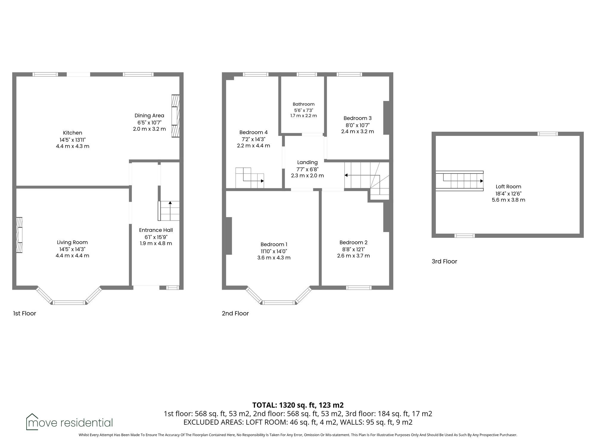 23 Langham Avenue, Liverpool floorplan