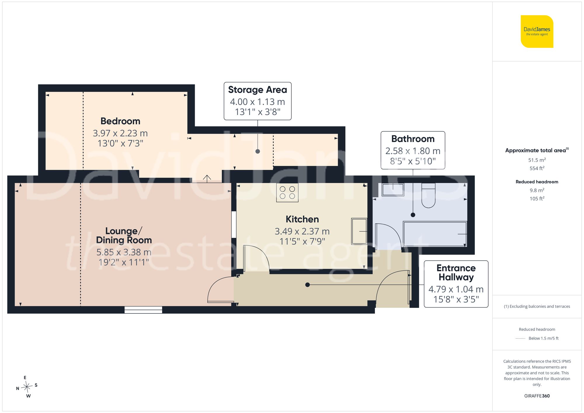 Flat 12, Aria Court, Nottingham floorplan