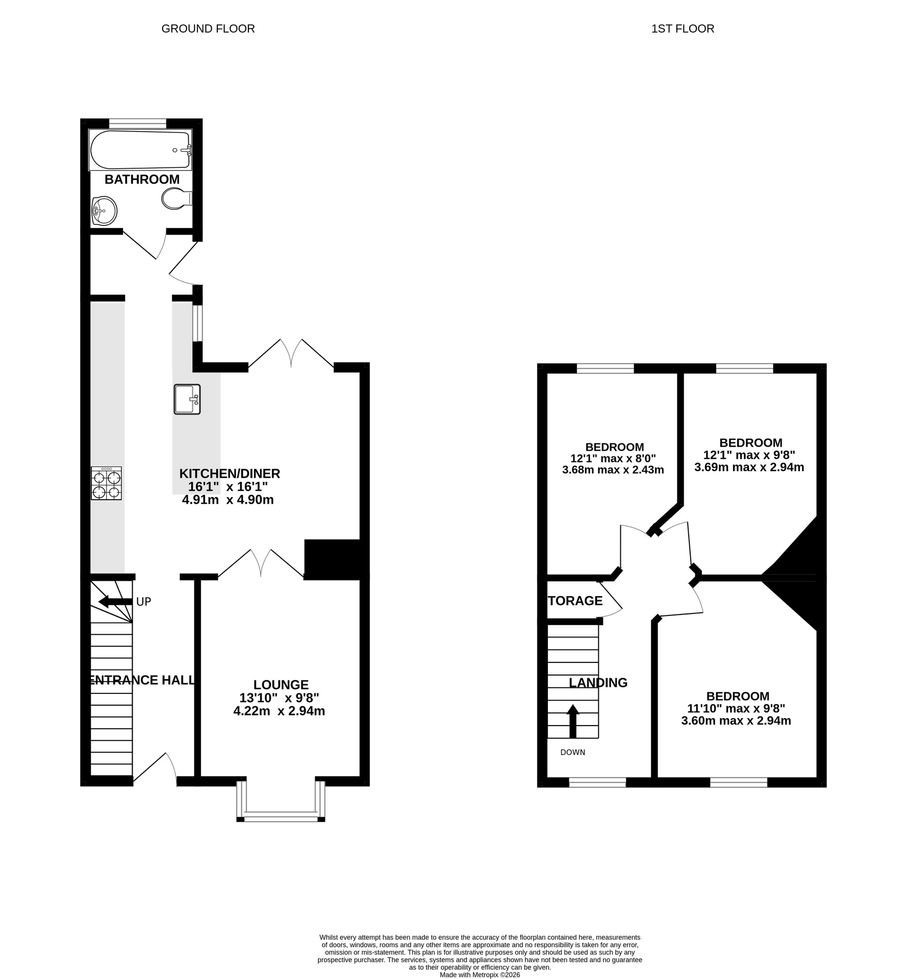 65 Davis Street, Bristol floorplan