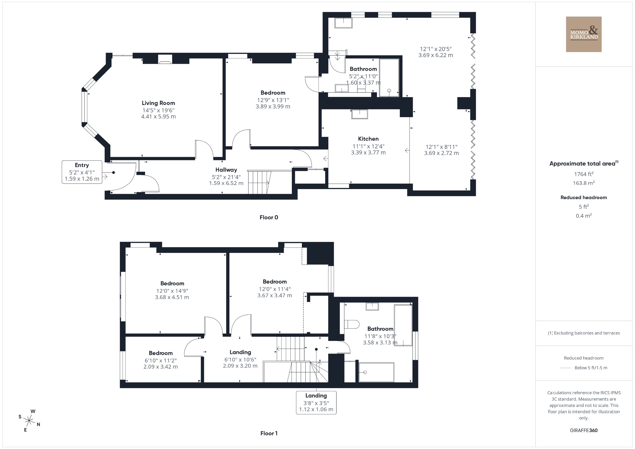 16 Bute Street, Coatbridge floorplan