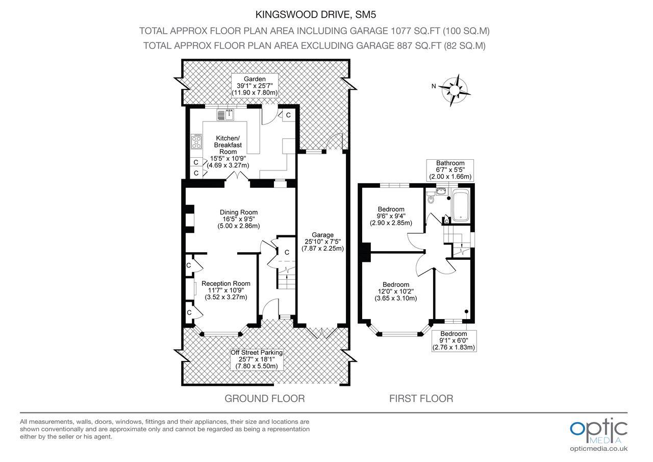 6, Kingswood Drive, Carshalton floorplan