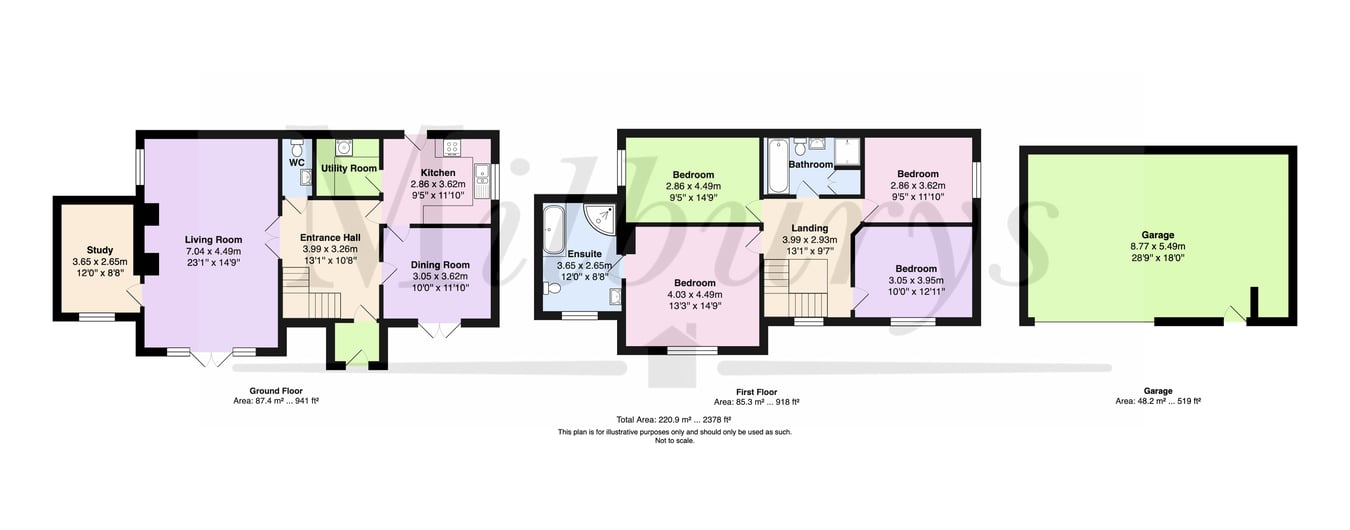 Wayside Cottage, Old Gloucester Road, Winterbourne floorplan