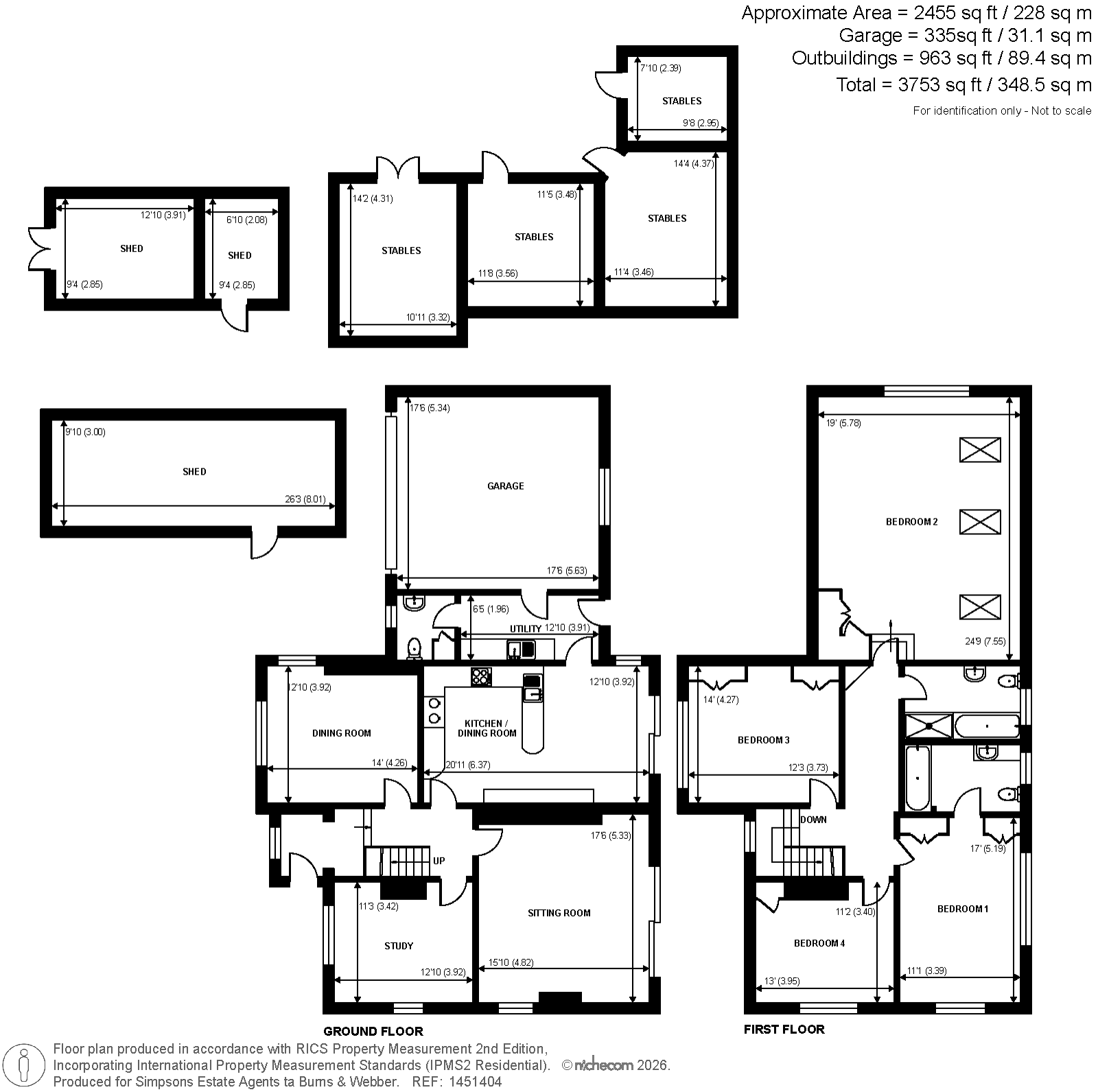 Wykehurst Lodge,, Wykehurst Lane, Ewhurst floorplan