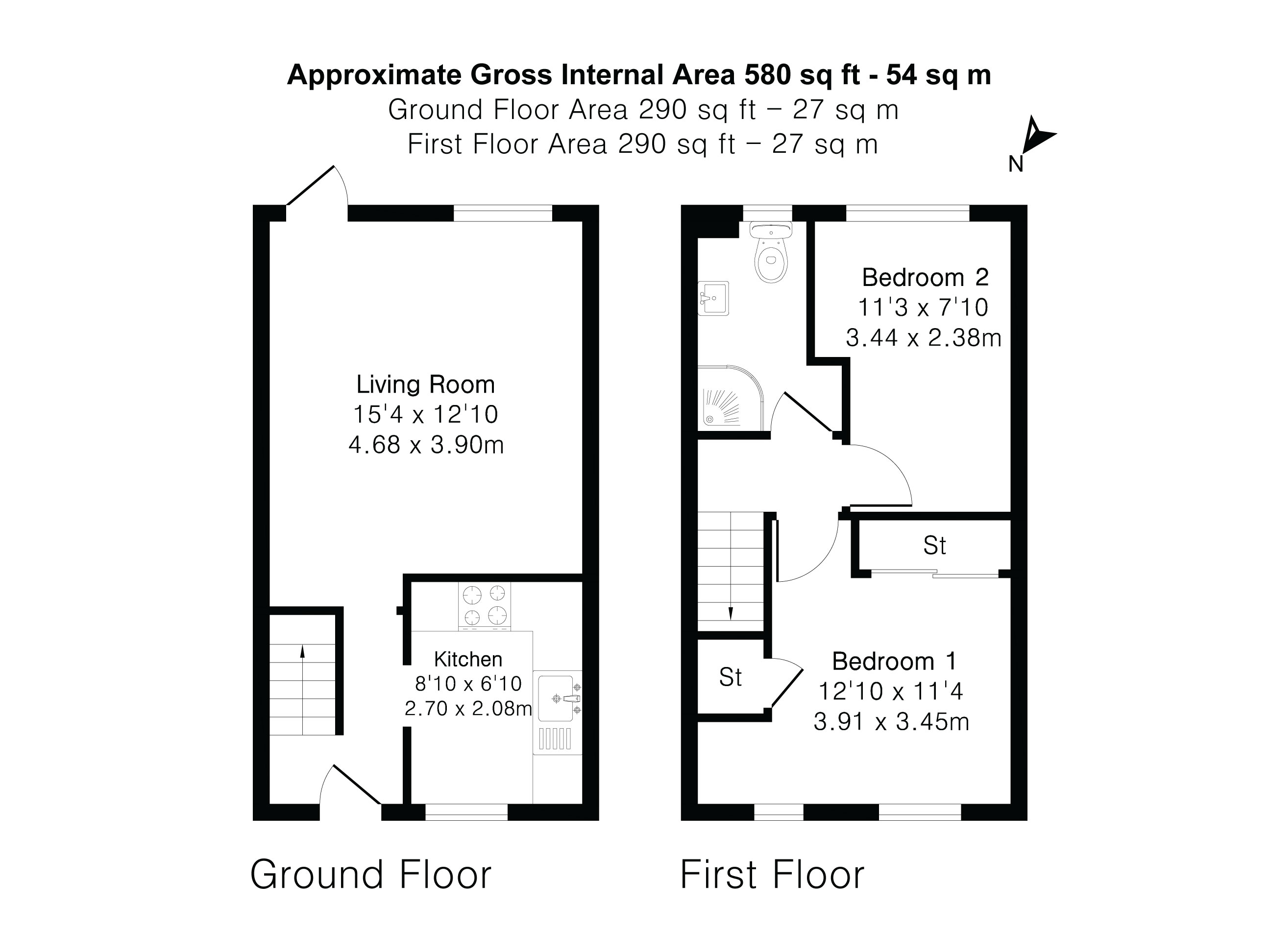29, Church Lane, Oxford floorplan