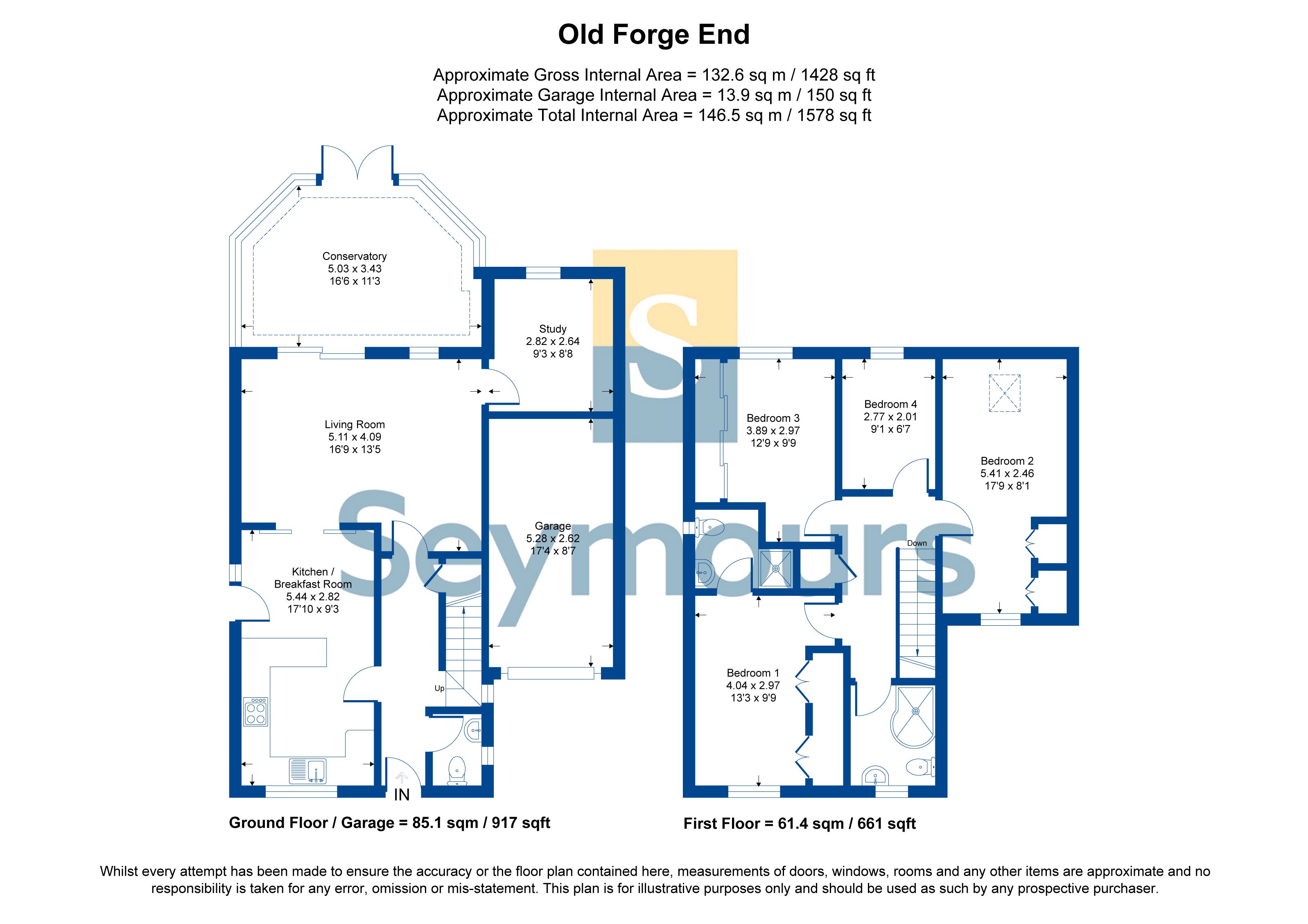 11, Old Forge End, Sandhurst floorplan