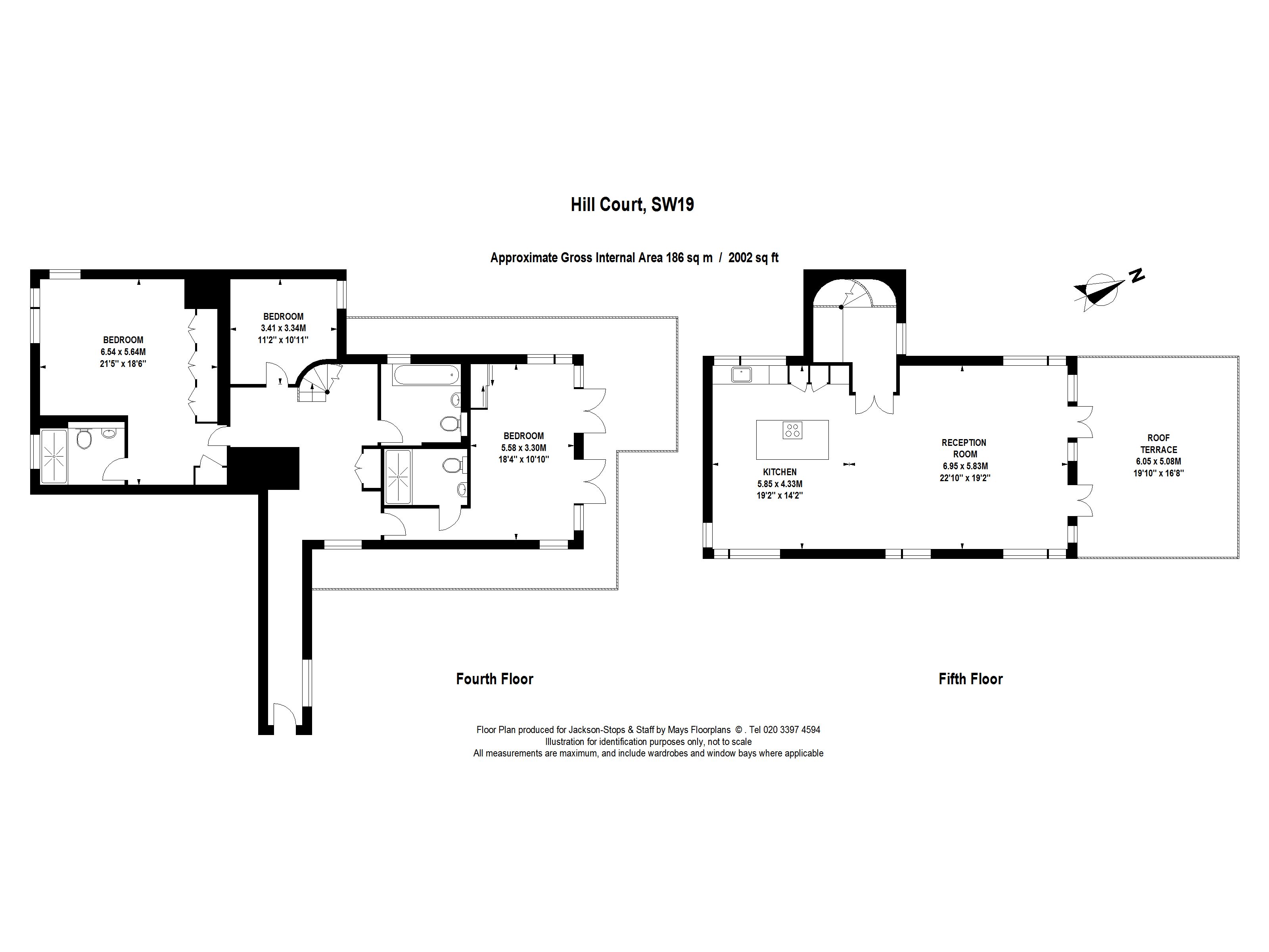 3 Bedrooms Flat to rent in Hill Court, 104 Wimbledon Hill Road, London SW19