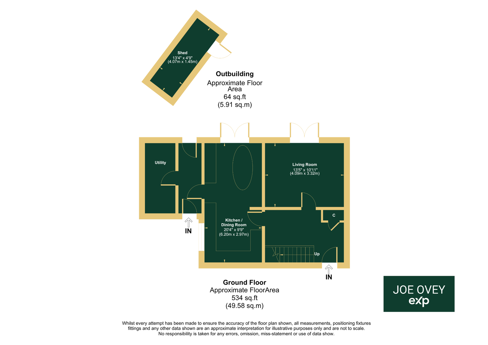 37, John Gay Road, Barnstaple floorplan