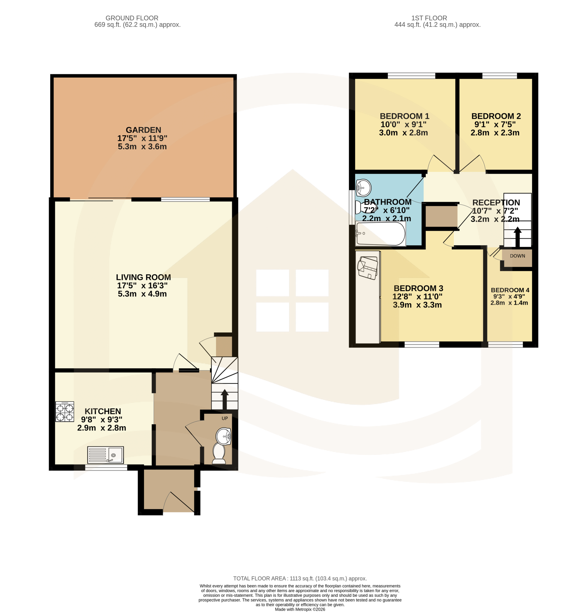 10, Sandringham Court, Slough floorplan