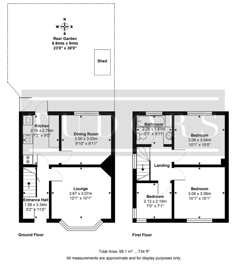 Island Farm Road, West Molesey floorplan
