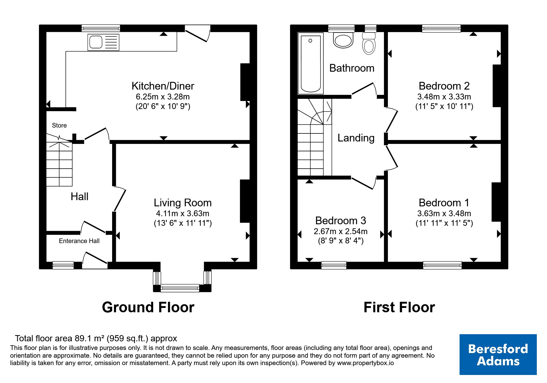 Penchwintan Road, Gwynedd floorplan