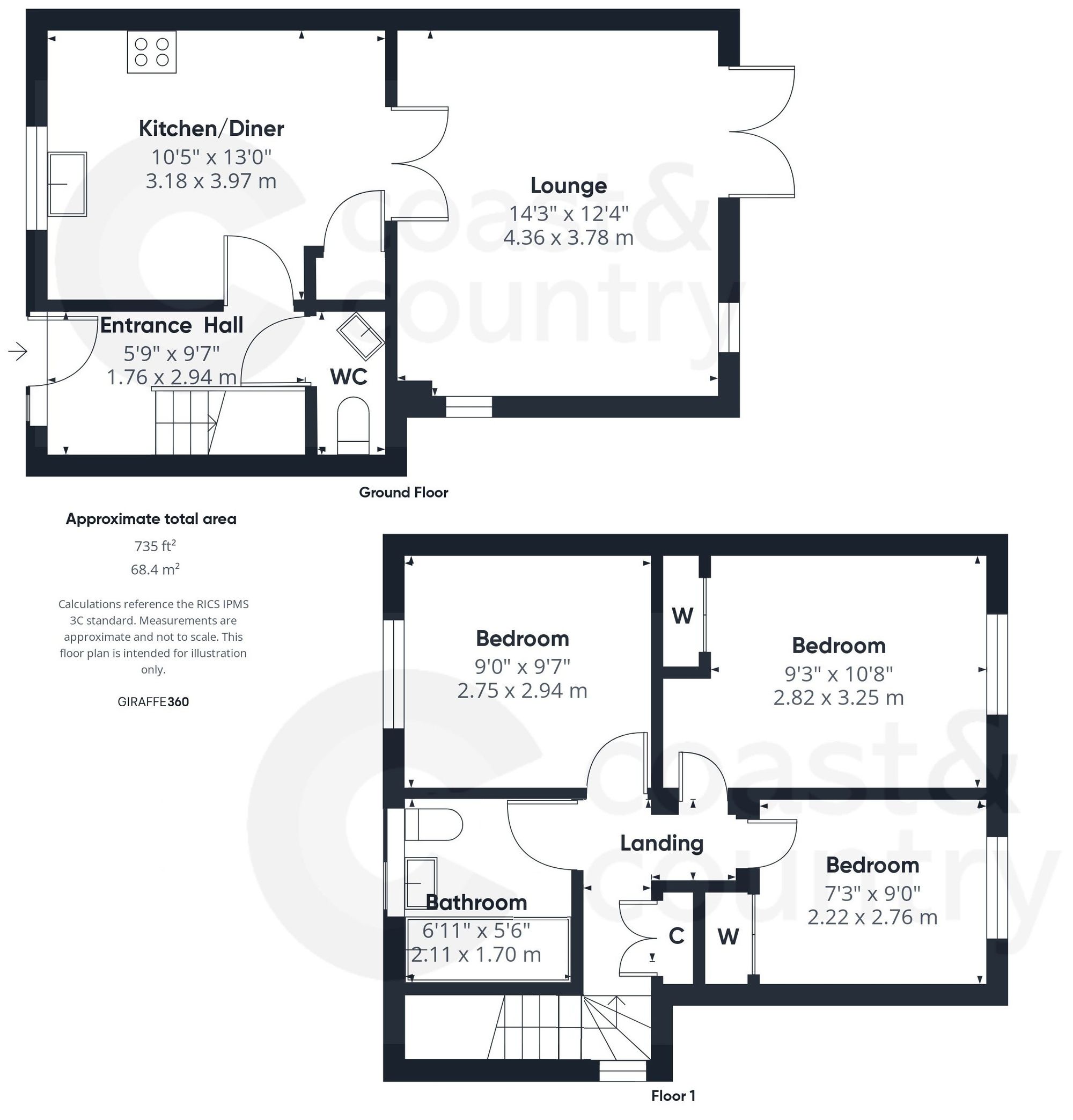 22a Moorland Avenue, Newton Abbot floorplan