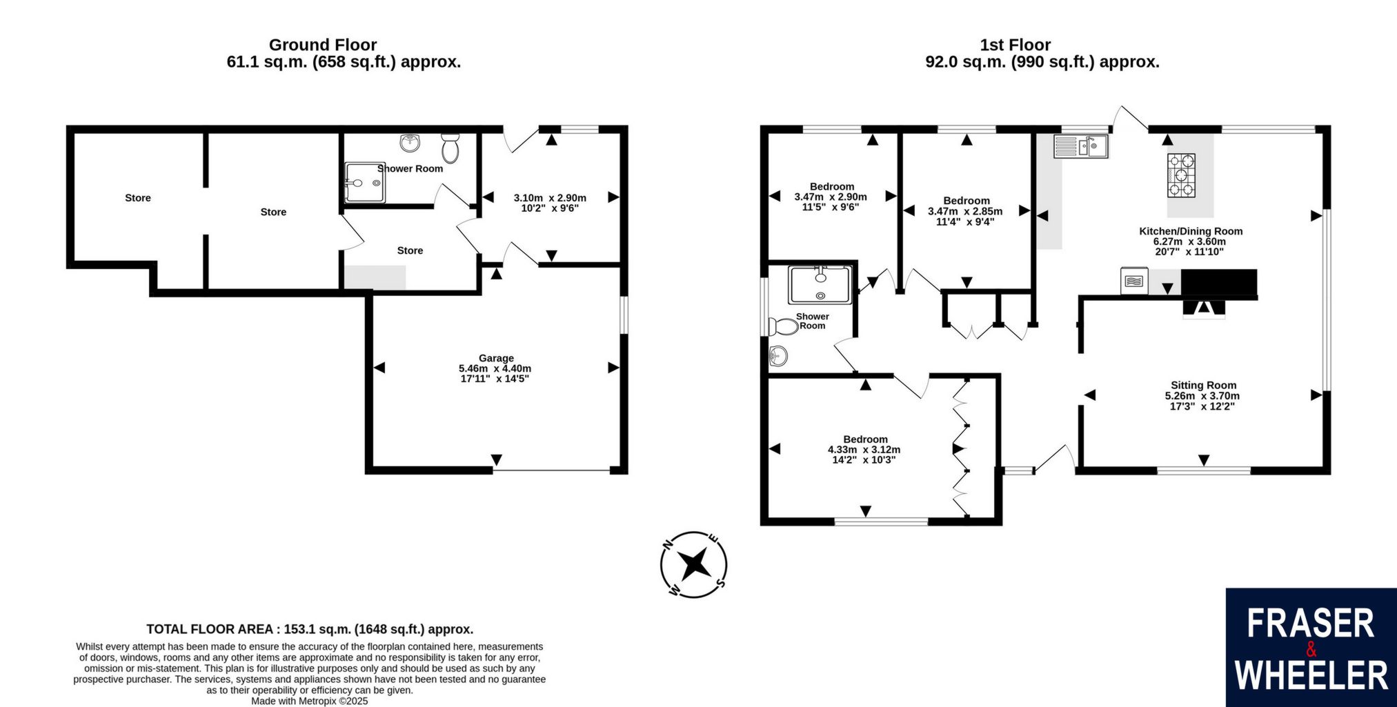 18, Woodland Avenue, Teignmouth floorplan