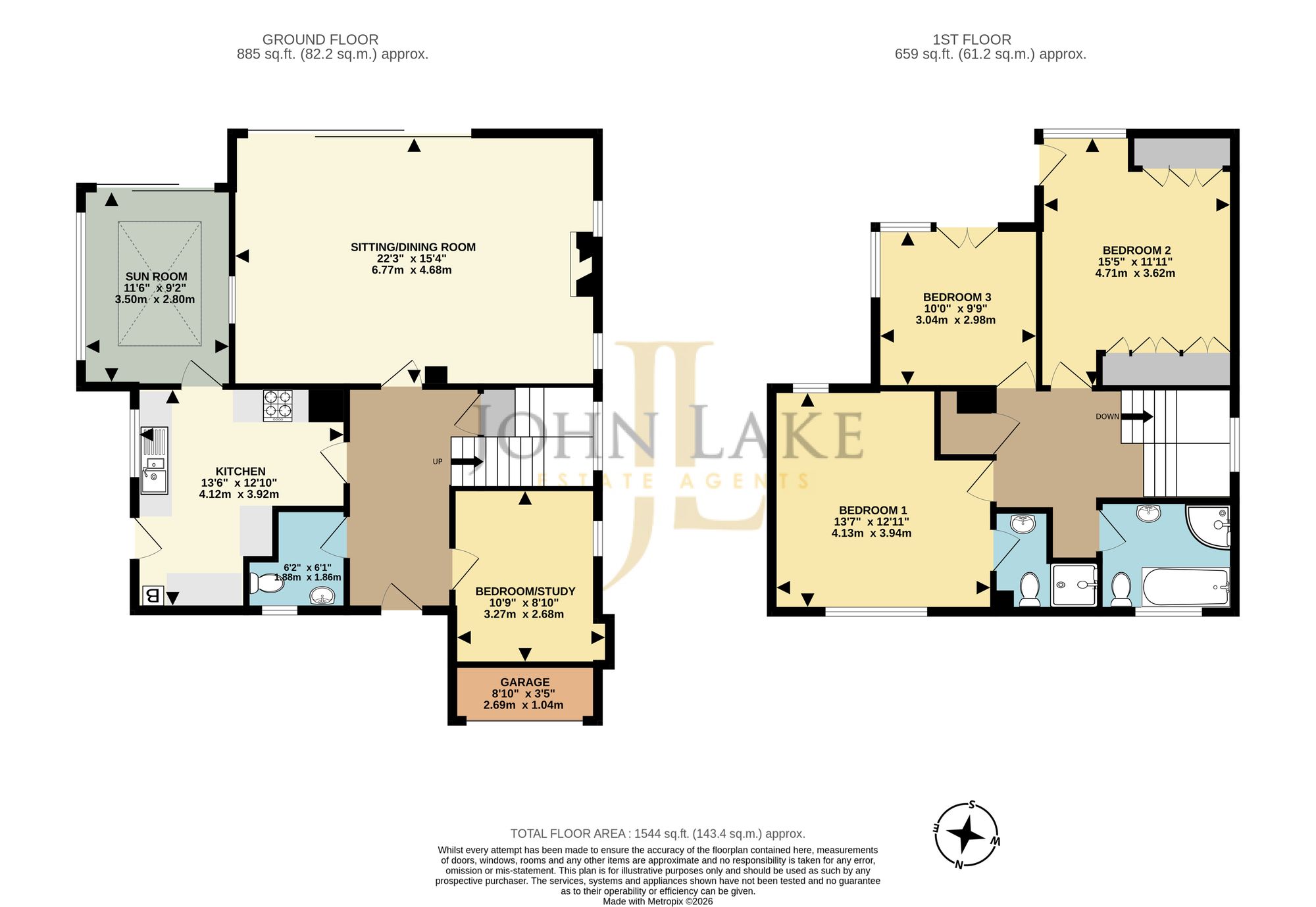32 Manscombe Road, Torquay floorplan