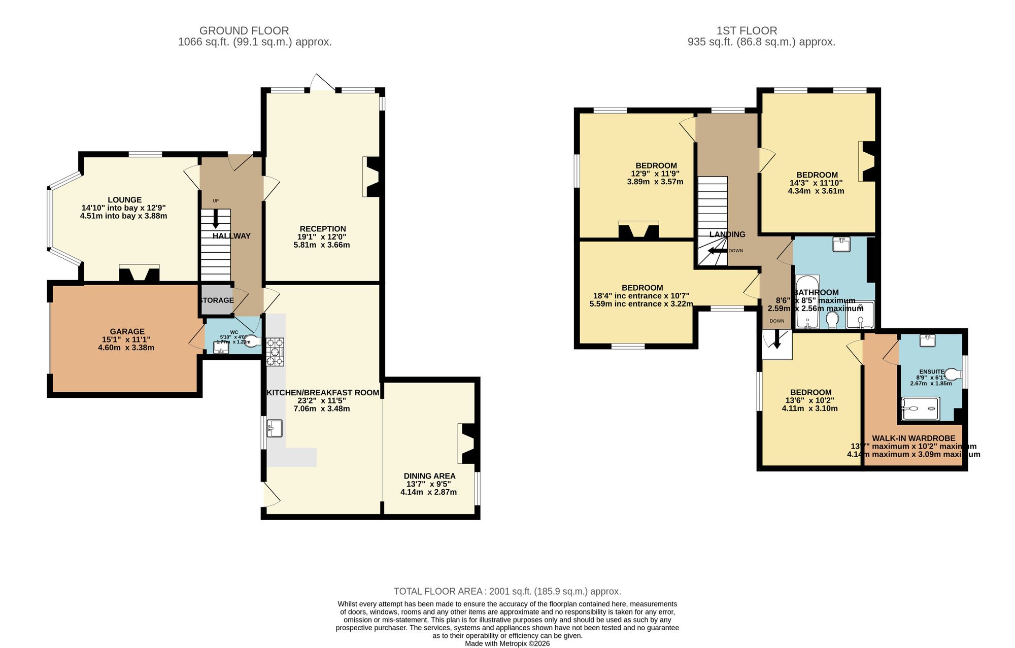 108 Wigshaw Lane, Warrington floorplan