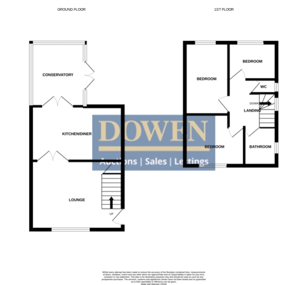 45, Powis Road, Sunderland floorplan
