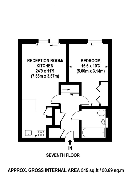 1 Bedrooms Flat to rent in Bramah House, Grosvenor Waterside, 9 Gatliff Road SW1W