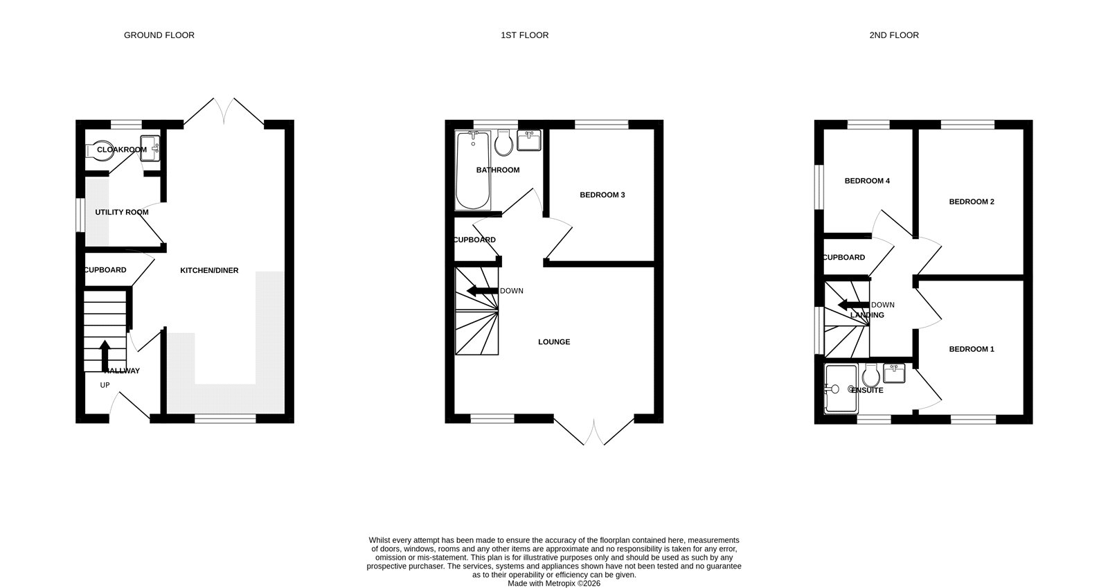 3 Sorrel Close,, Farnborough, Hampshire floorplan