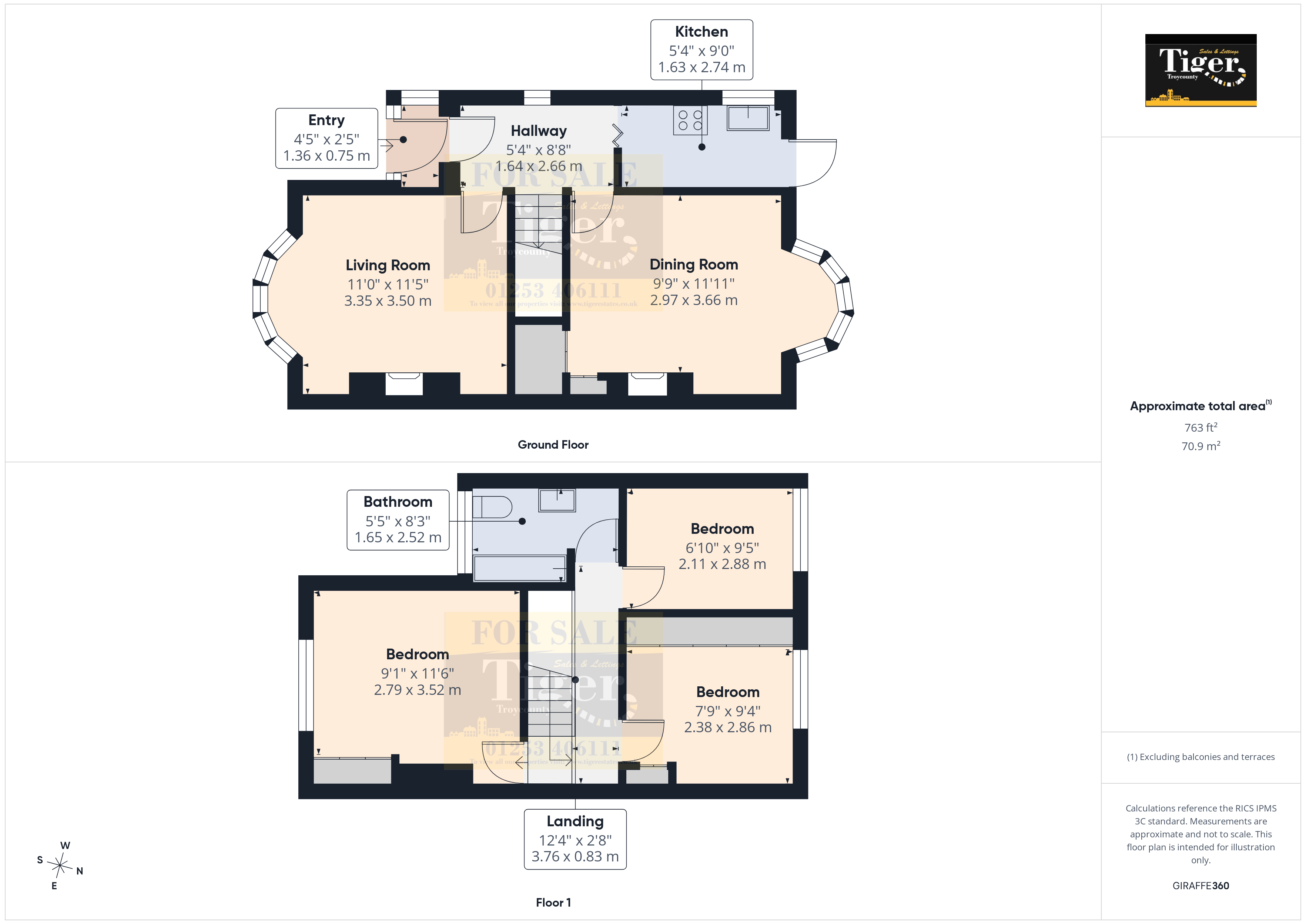 1, Abbeyville, Blackpool floorplan
