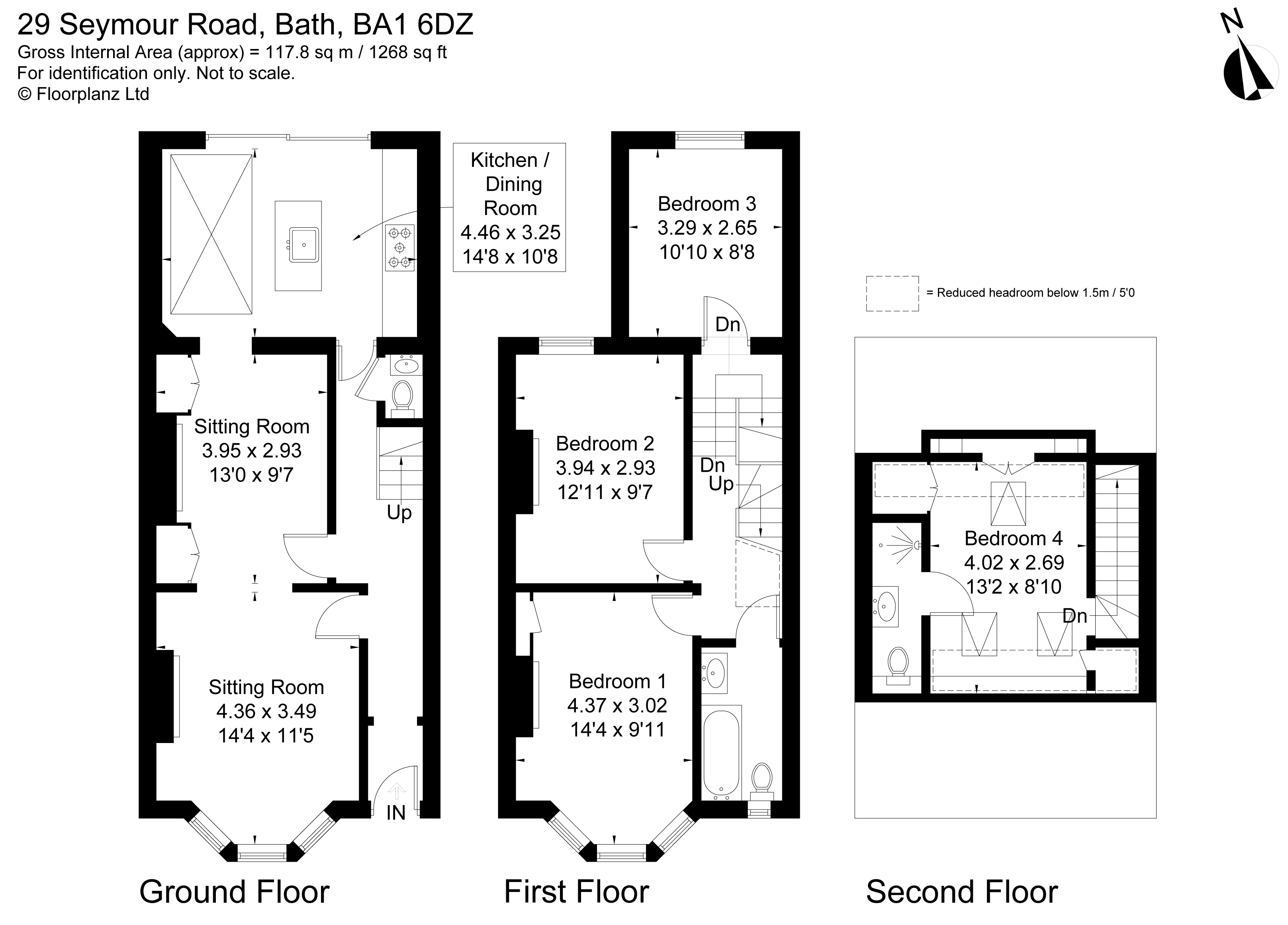 Seymour Road, Bath BA1, 4 bedroom terraced house for sale 61719925