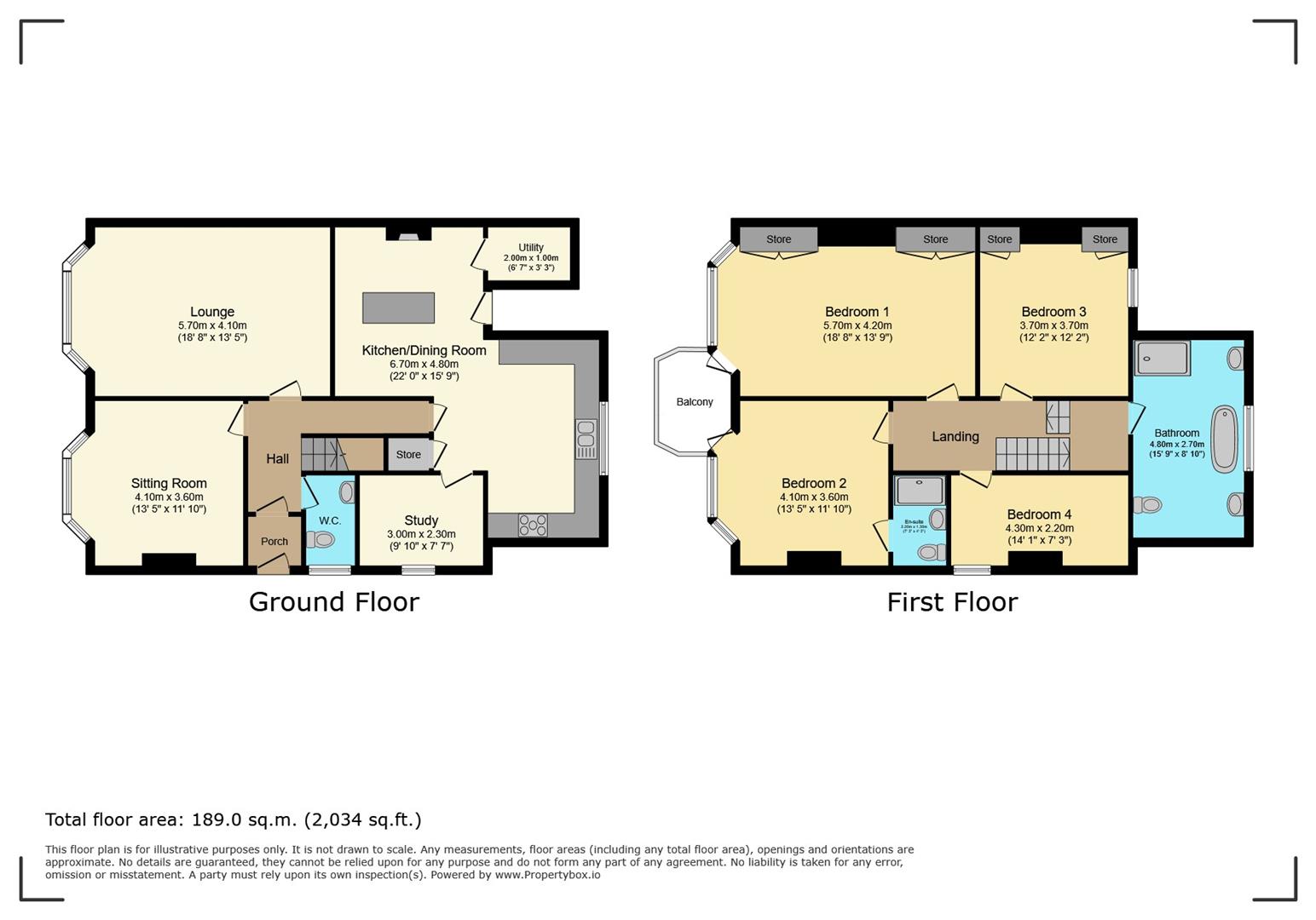56, Redbrink Crescent, Barry floorplan