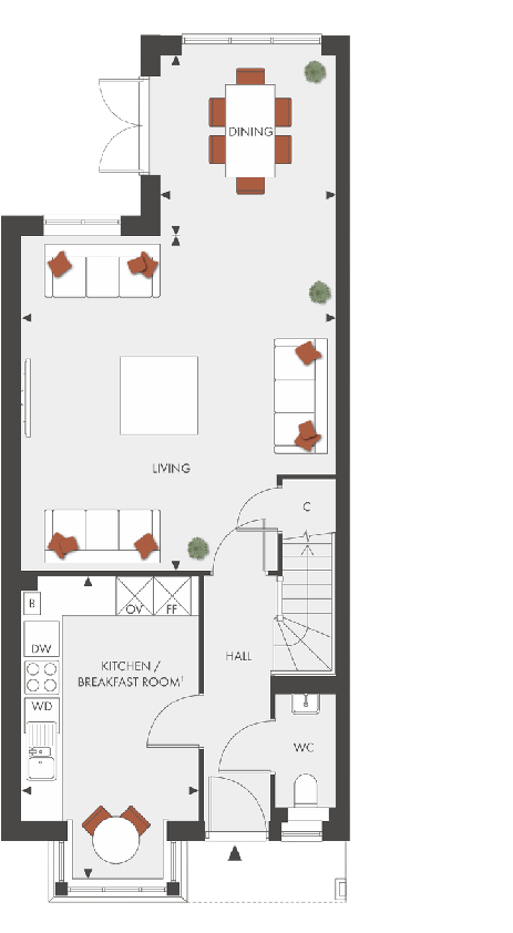 Highcroft, Highcroft, King Henry Avenue, Wallingford floorplan