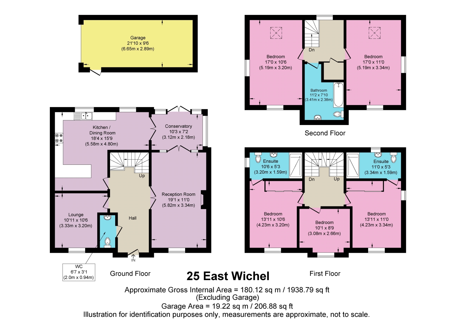 25, East Wichel Way, Swindon floorplan