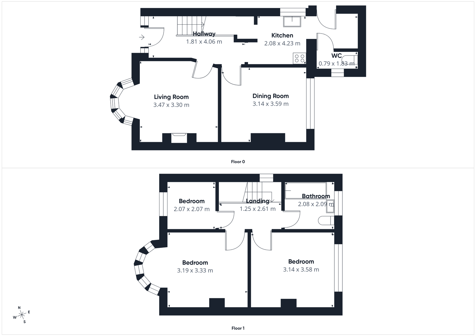 32, Woodside Avenue, Cinderford floorplan