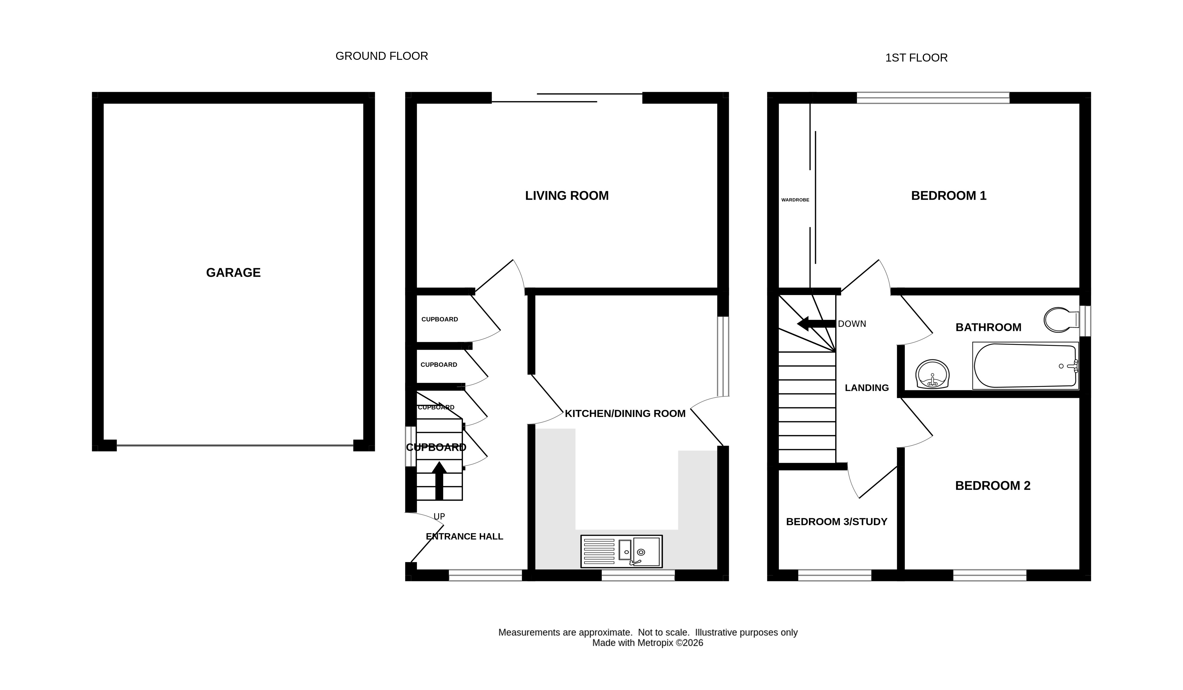 Deepway Lane, Exeter floorplan