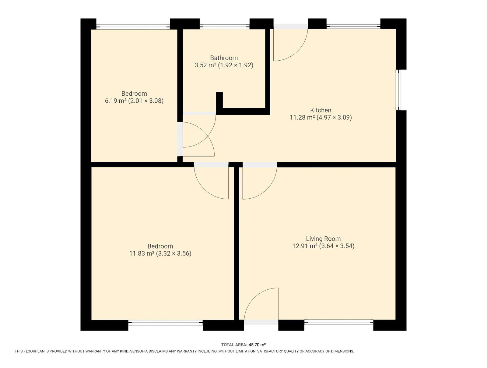32, Willowgarth, Rotherham floorplan
