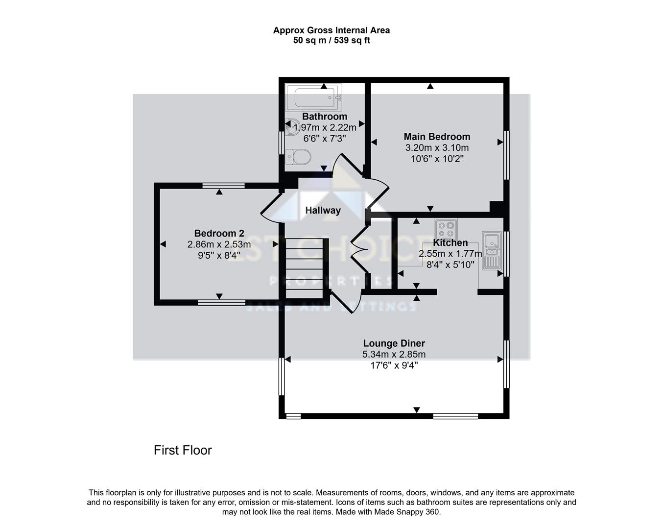 23, Mitcham Place, Bradwell Common floorplan