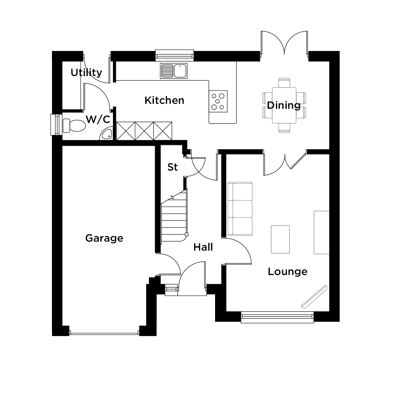 Plot 265 The Grasmoor,, White Carr Lane, Thornton-Cleveleys floorplan