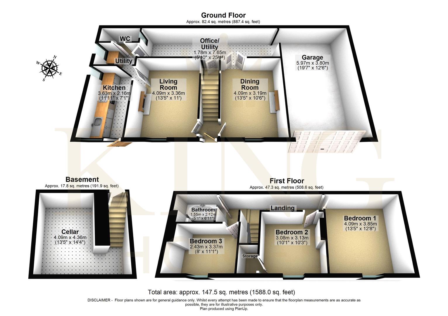 Tower Hill, BidfordOnAvon, Alcester B50, 3 bedroom detached house for