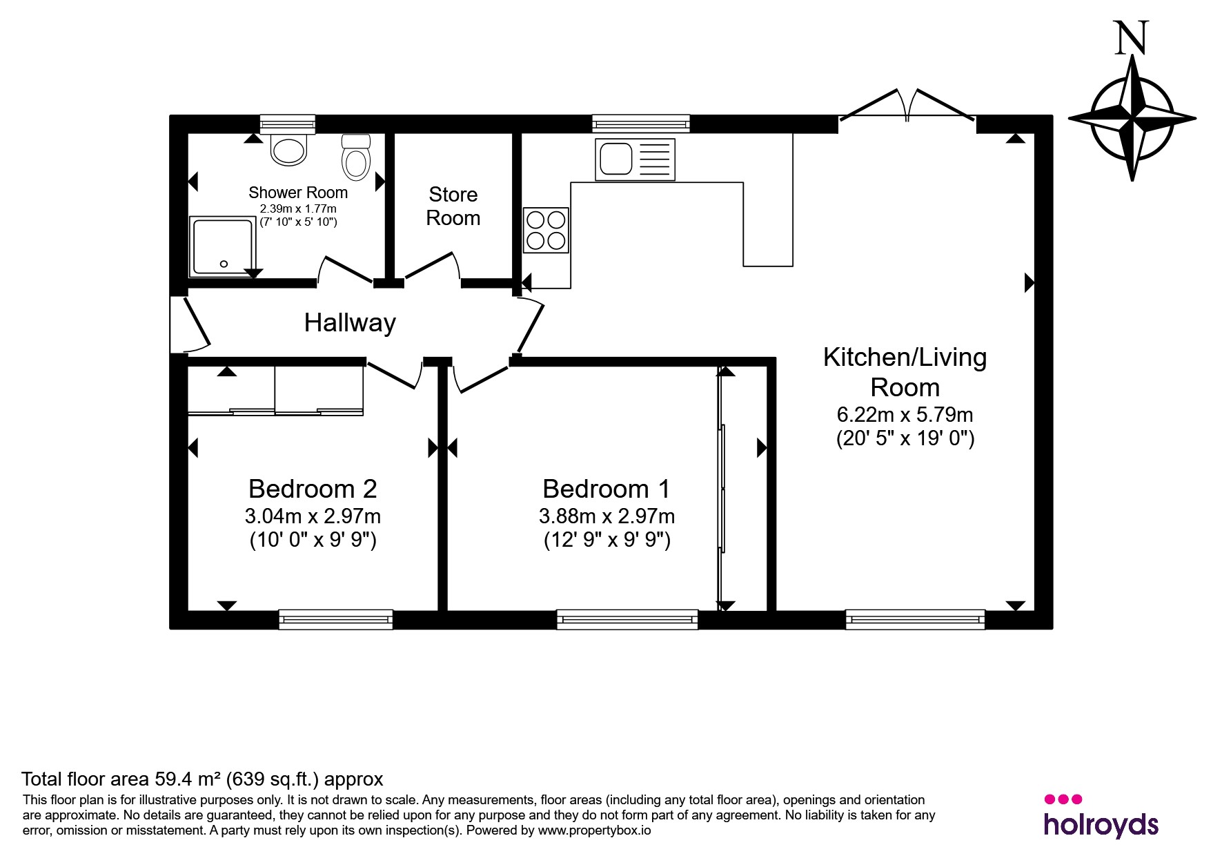 Sleningford Road, Bingley floorplan