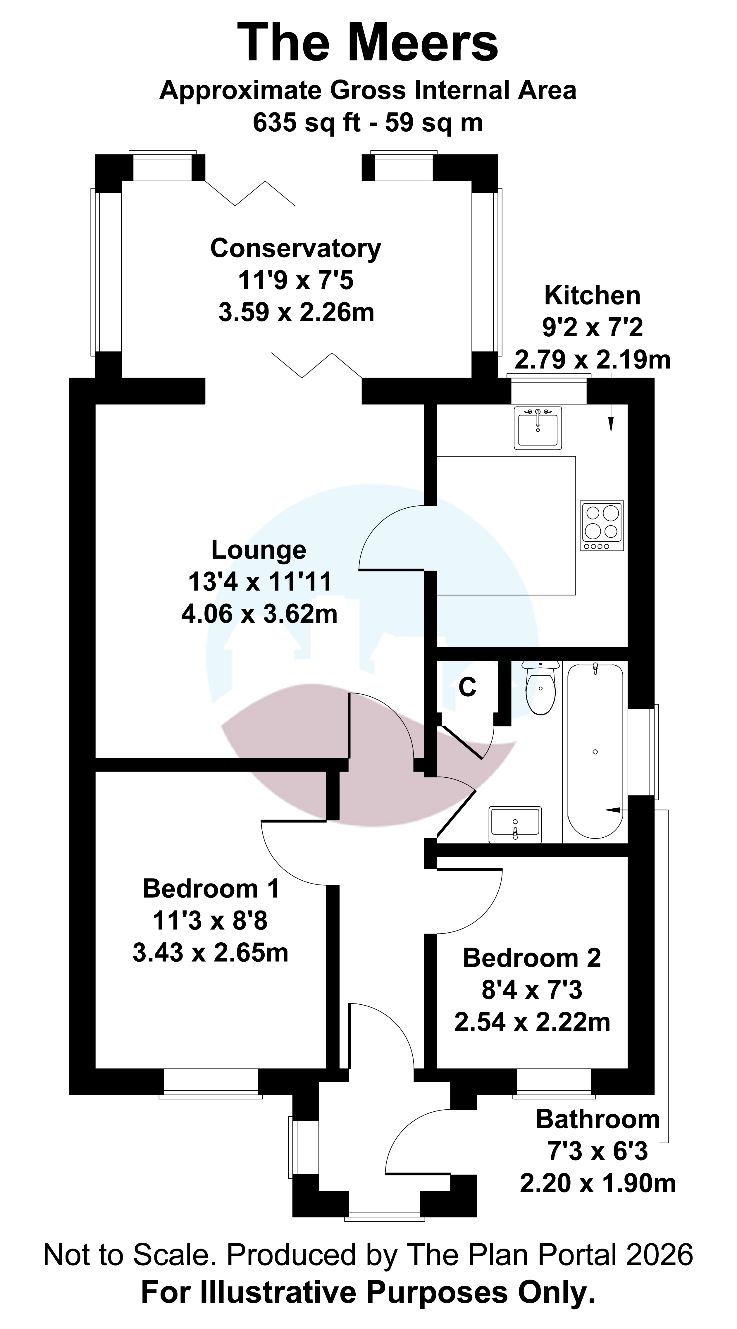 The Meers, Frinton-on-Sea floorplan