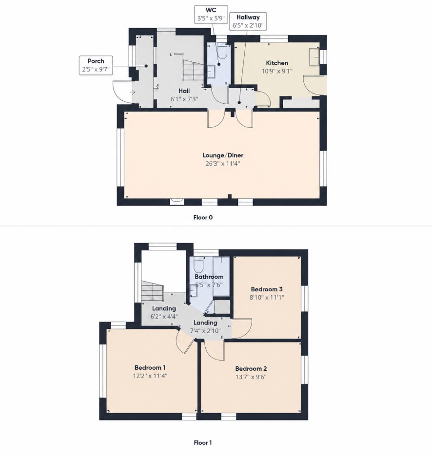 2 The Drive, Harwich floorplan