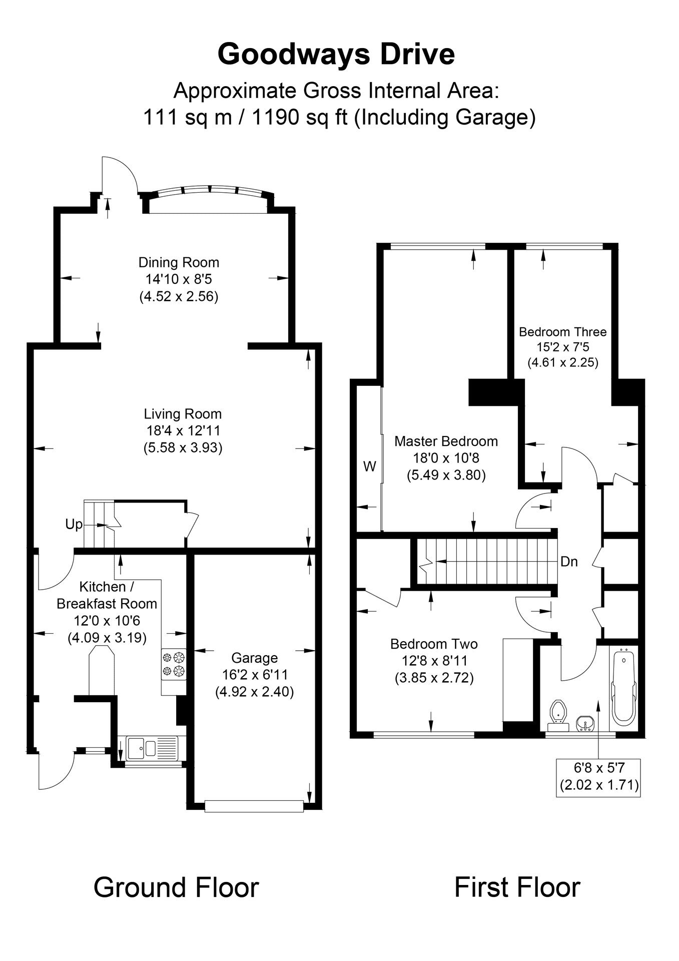 3 Bedrooms Terraced house to rent in Goodways Drive, Bracknell, Berkshire RG12