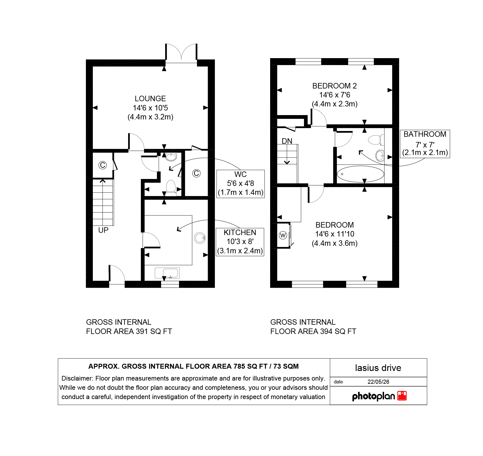 Plot 101, Lasius Drive, Coxheath floorplan