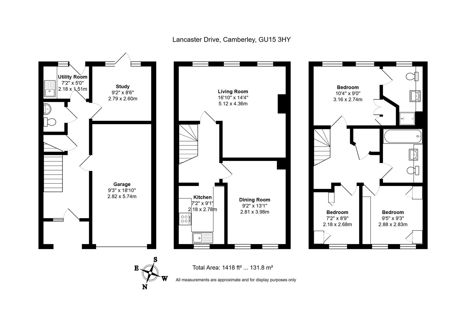 Lancaster Drive, Camberley floorplan