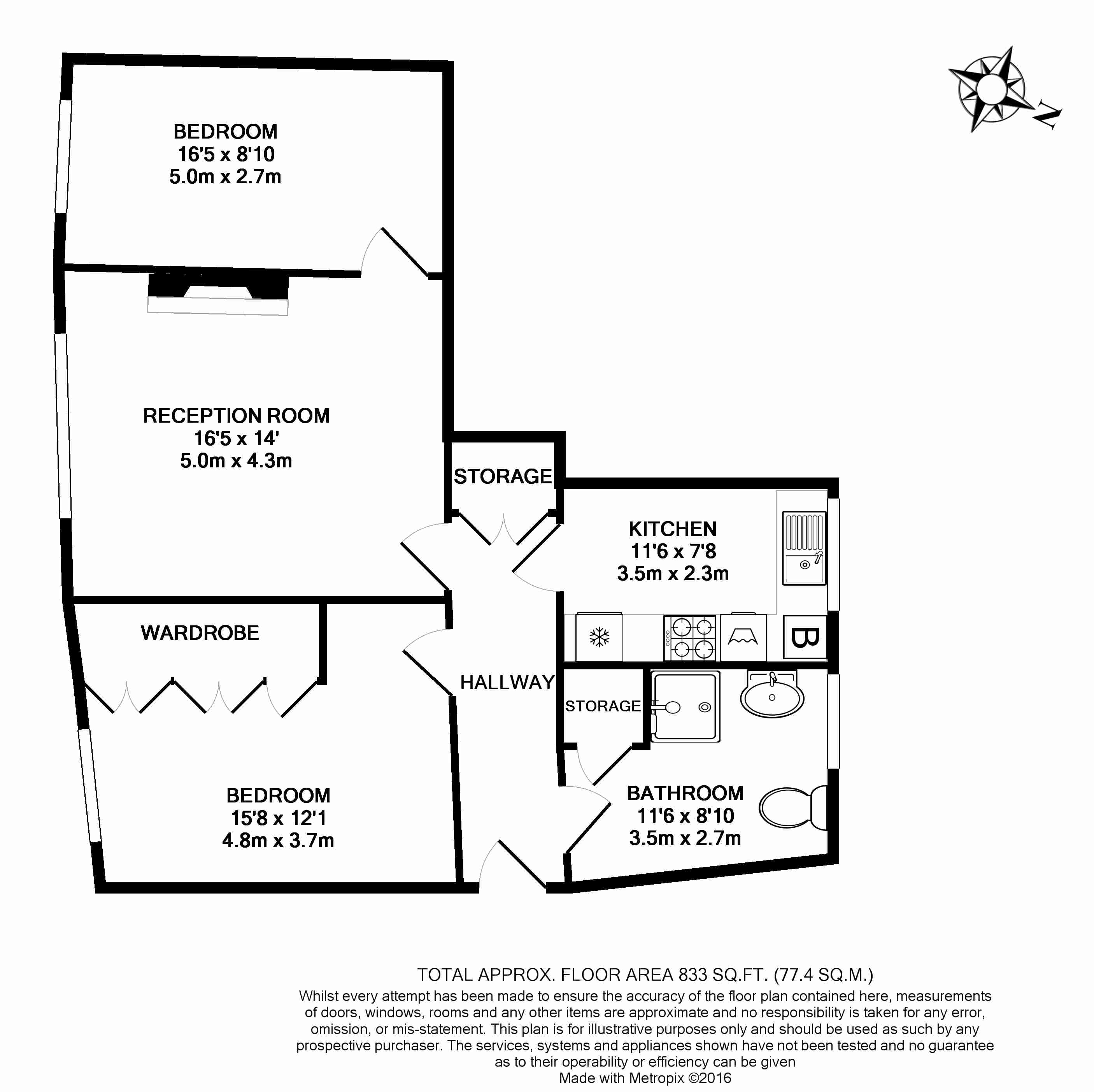 2 Bedrooms Flat to rent in The Burroughs, Hendon Central, London NW4