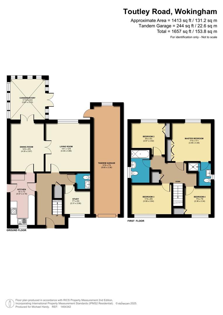 70, Toutley Road, Wokingham floorplan