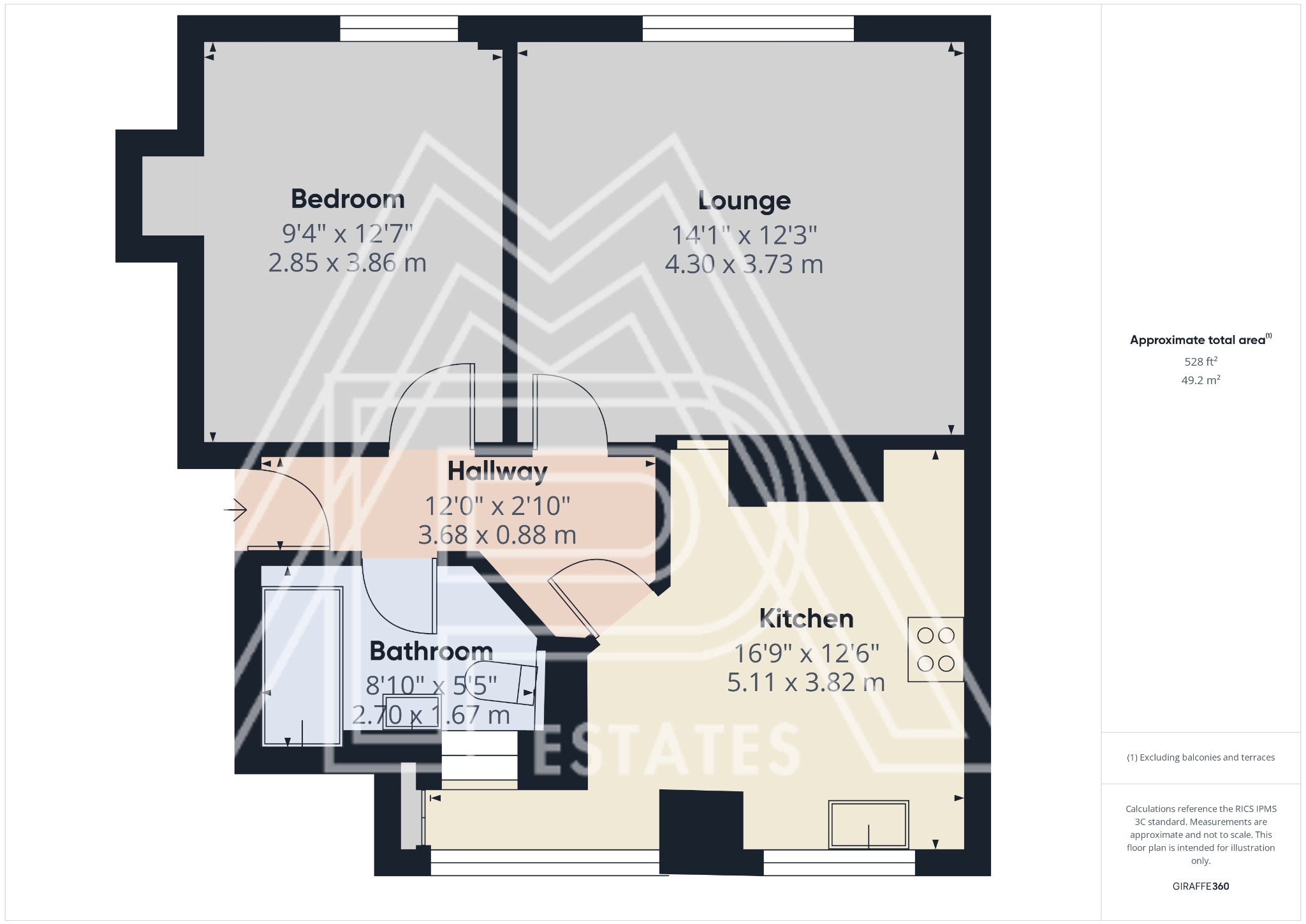 12 Frances Gardens, South Ockendon, Essex floorplan