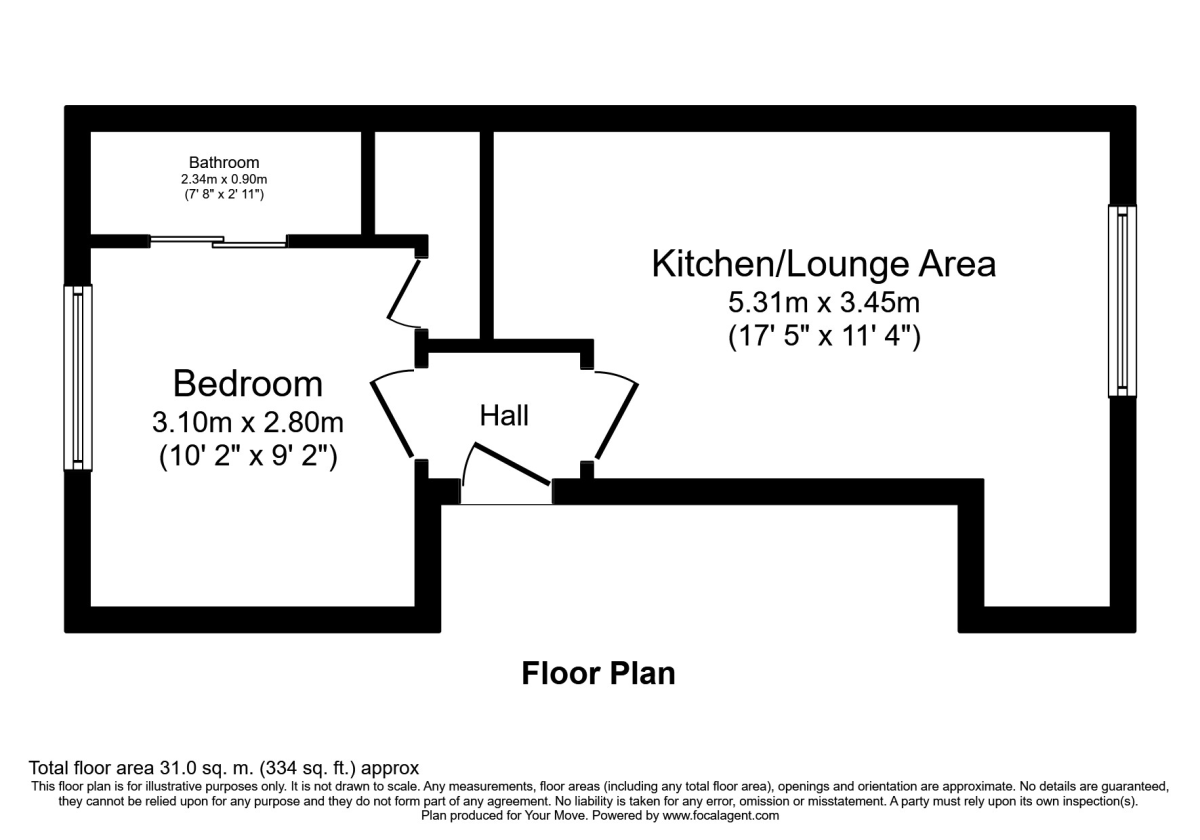 8, Houghton Court First Avenue, Telford floorplan